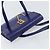 Céline Borsa a mano CELINE in pelle blu oro Auth 171994 D'oro - vista 6