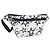 Dolce & Gabbana DOLCE&GABBANA Borsa a Spalla Nylon Bianco Argento Auth BA10763