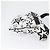 Dolce & Gabbana DOLCE&GABBANA Borsa a Spalla Nylon Bianco Argento Auth BA10763 - vista 4