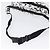 Dolce & Gabbana DOLCE&GABBANA Borsa a Spalla Nylon Bianco Argento Auth BA10763 - vista 7
