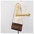 Céline Borsa a Spalla in Tela Macadam CELINE in Pelle PVC Marrone Oro Auth bs33208 D'oro - vista 22