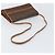 Céline Borsa a Spalla in Tela Macadam CELINE in Pelle PVC Marrone Oro Auth bs33208 D'oro - vista 7