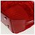 Borsa a mano Salvatore Ferragamo in cotone rosso argento Auth BA10481V - vista 11