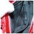 Borsa a mano Salvatore Ferragamo in cotone rosso argento Auth BA10481V - vista 20
