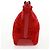 Borsa a mano Salvatore Ferragamo in cotone rosso argento Auth BA10481V - vista 4