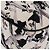 CHANEL Borsa a Mano da Compagnia Aerea in Tela Bianca Argento CC Auth 169837 Bianco - vista 13
