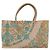 LOEWE Borsa a Mano Camoscio Beige Oro Auth 169854 D'oro - vista 13