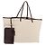FENDI Zucca Canvas Tote Bag Elfenbein Auth 169632 Roh