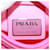 Borsa a Spalla PRADA Nylon Rosa Argento Auth 170698V - vista 18