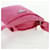 Borsa a Spalla PRADA Nylon Rosa Argento Auth 170698V - vista 7