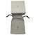 Braun / Silber Multi-Ketten verzierter Ledergürtel von Brunello Cucinelli - Ansicht 4