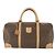Céline Borsa Boston in tela Macadam CELINE in pelle PVC marrone oro Auth 169100 D'oro - vista 2