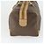 Céline Borsa Boston in tela Macadam CELINE in pelle PVC marrone oro Auth 169100 D'oro - vista 4