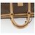 Céline Borsa Boston in tela Macadam CELINE in pelle PVC marrone oro Auth 169100 D'oro - vista 7