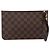 LOUIS VUITTON Pochette Neverfull MM Damier Ebene Auth BA10773 - vista 2