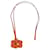 Hermès HERMES Okelley GM Halskette Leder Orange Auth 169916SAV  - Ansicht 7
