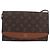 LOUIS VUITTON Borsa a Spalla Monogram Bordeaux 24 M51798 LV Auth 170886 Monogramma - vista 13