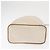 Céline Bolso de hombro de lona Macadam CELINE en cuero PVC blanco y dorado Auth 169899 - vista 10