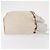 Céline Bolso de hombro de lona Macadam CELINE en cuero PVC blanco y dorado Auth 169899 - vista 4