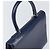 Céline Borsa a mano CELINE in pelle blu navy oro Auth 171637 D'oro - vista 6