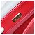Borsa a spalla in tela a nido d'ape PVC rossa e oro Christian Dior Auth 169756 - vista 16