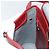 Borsa a spalla in tela a nido d'ape PVC rossa e oro Christian Dior Auth 169756 - vista 19
