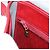 Borsa a spalla in tela a nido d'ape PVC rossa e oro Christian Dior Auth 169756 - vista 20
