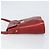 Borsa a spalla in tela a nido d'ape PVC rossa e oro Christian Dior Auth 169756 - vista 5