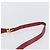 Borsa a spalla in tela a nido d'ape PVC rossa e oro Christian Dior Auth 169756 - vista 8