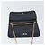 Christian Dior Chain Shoulder Bag Leather Navy Gold Auth ti3768 Golden Navy blue - view 17