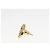Orecchino a perno in strass Christian Dior in metallo dorato Auth 168258M - vista 10