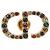 Orecchino a perno in strass Christian Dior in metallo dorato Auth 168258M - vista 2