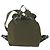 PRADA Backpack Nylon Khaki Silver Auth 166398 Silvery - view 3
