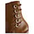 SéZane Botas de cuero charol marrón Castaño  - vista 5