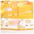 Foulard in seta Hermès Carré 90 "Tea for Two" arancione - vista 7