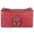 Borsa a Spalla Small Dionysus in Pelle di Vitello Rosso a Granulato Gucci
