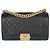 Chanel Schwarze Gequiltete Lammleder Alte Medium Boy Bag