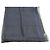 Sciarpa lunga plissettata trasparente blu navy e nera di Issey Miyake con frange - vista 4