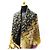 Sciarpa/Scialle Grande in Lana e Seta Gucci Nero Multicolore - vista 5