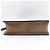 Pochette en cuir marron Zucca Fendi - vue 7