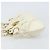 Salvatore Ferragamo Gancini Leather Bianco - vista 4