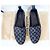 Louis Vuitton Espadrillas Mules Monogram Denim Blu Navy - vista 13