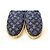 Louis Vuitton Espadrillas Mules Monogram Denim Blu Navy - vista 4
