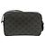 Céline Celine Logo Messenger Bag Triomphe aus beschichtetem Canvas Medium Schwarz - Ansicht 2