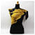 Sciarpa Chanel nera e gialla Nero Giallo  - vista 3