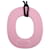 Collier Pendentif POP PM d'Hermès Marron Rose  - vue 3