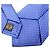 Cravatta in seta Louis Vuitton in blu - vista 6