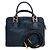 Borsa a spalla Fendi Zucca in nylon verde scuro - vista 9