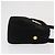 Borsa Clutch Vala in suede Salvatore Ferragamo Nero - vista 3