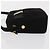 Borsa Clutch Vala in suede Salvatore Ferragamo Nero - vista 4